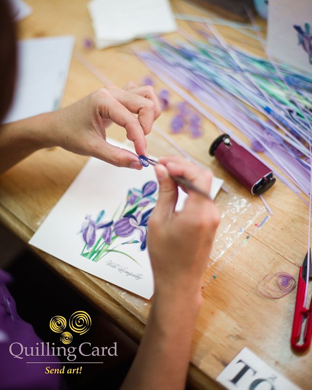 Meet the Maker: Quilling Card