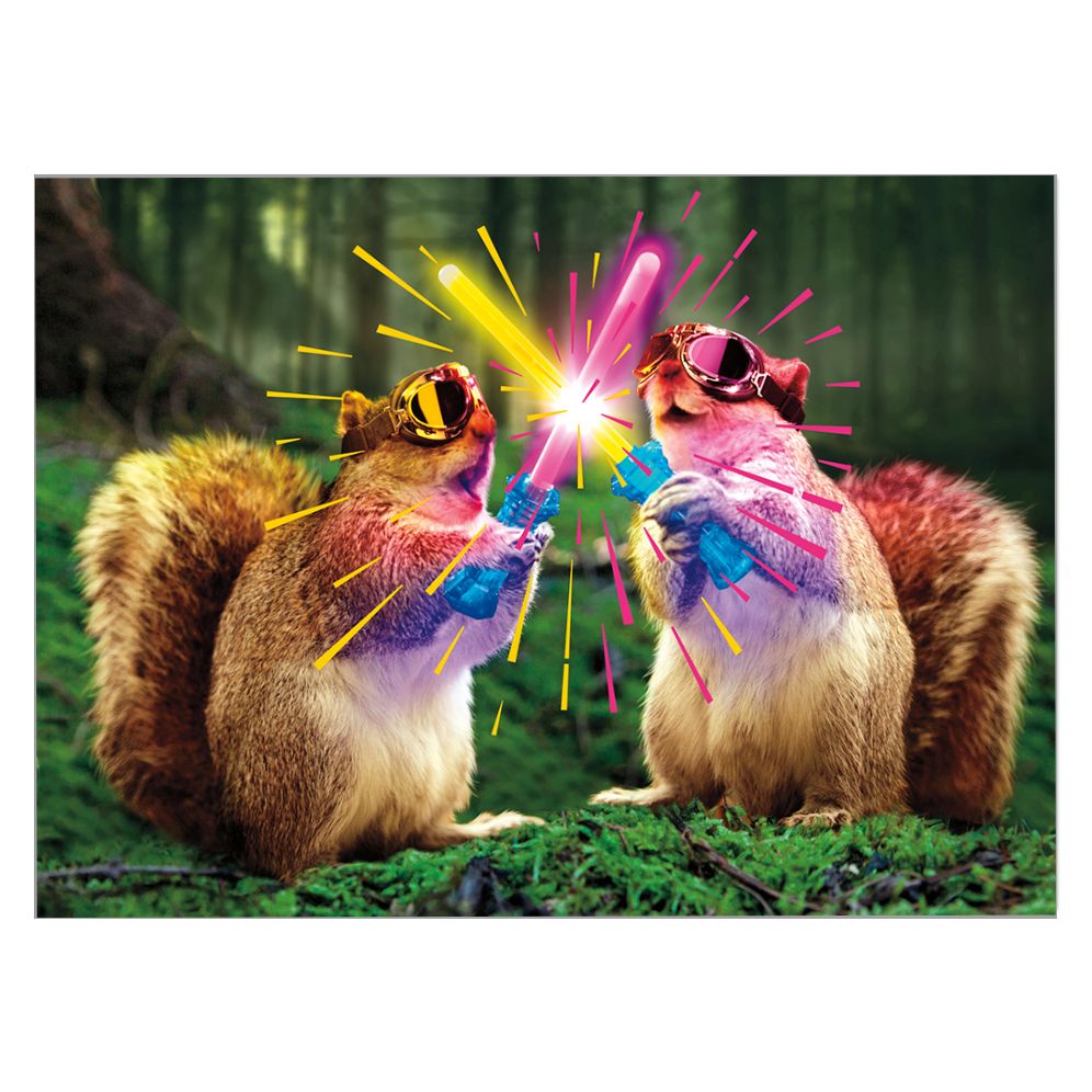 holographic birthday cards Holographic Foil Birthday Greeting Card main image 0