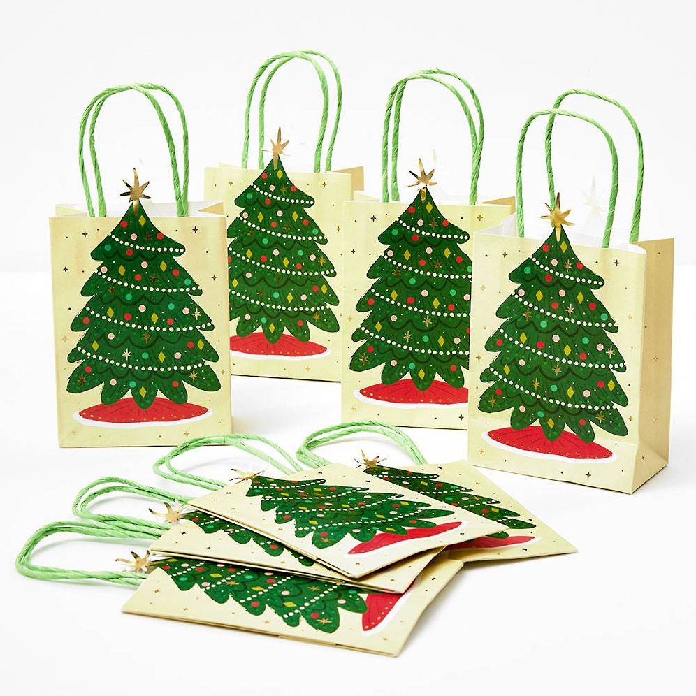 Tree Treat Bags S/8