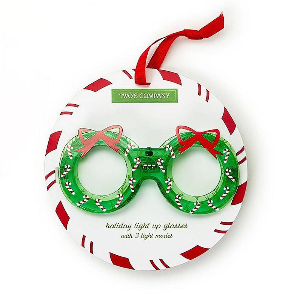 Wreath Light Up Glasses