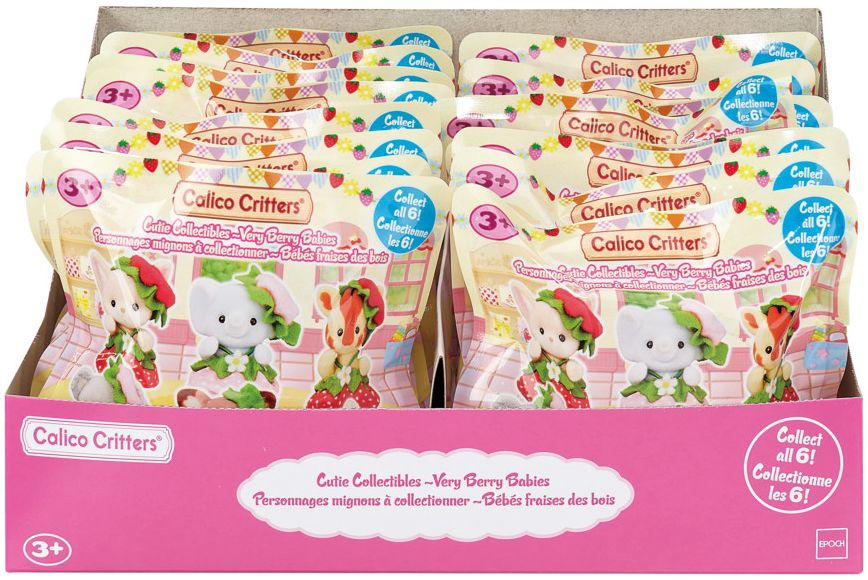 Calico Critters Cutie Collectibles -Very Berry Babies Series