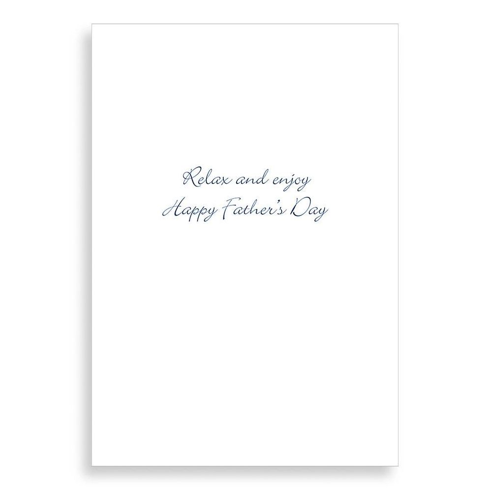 Fishing On A Dock Father's Day Card