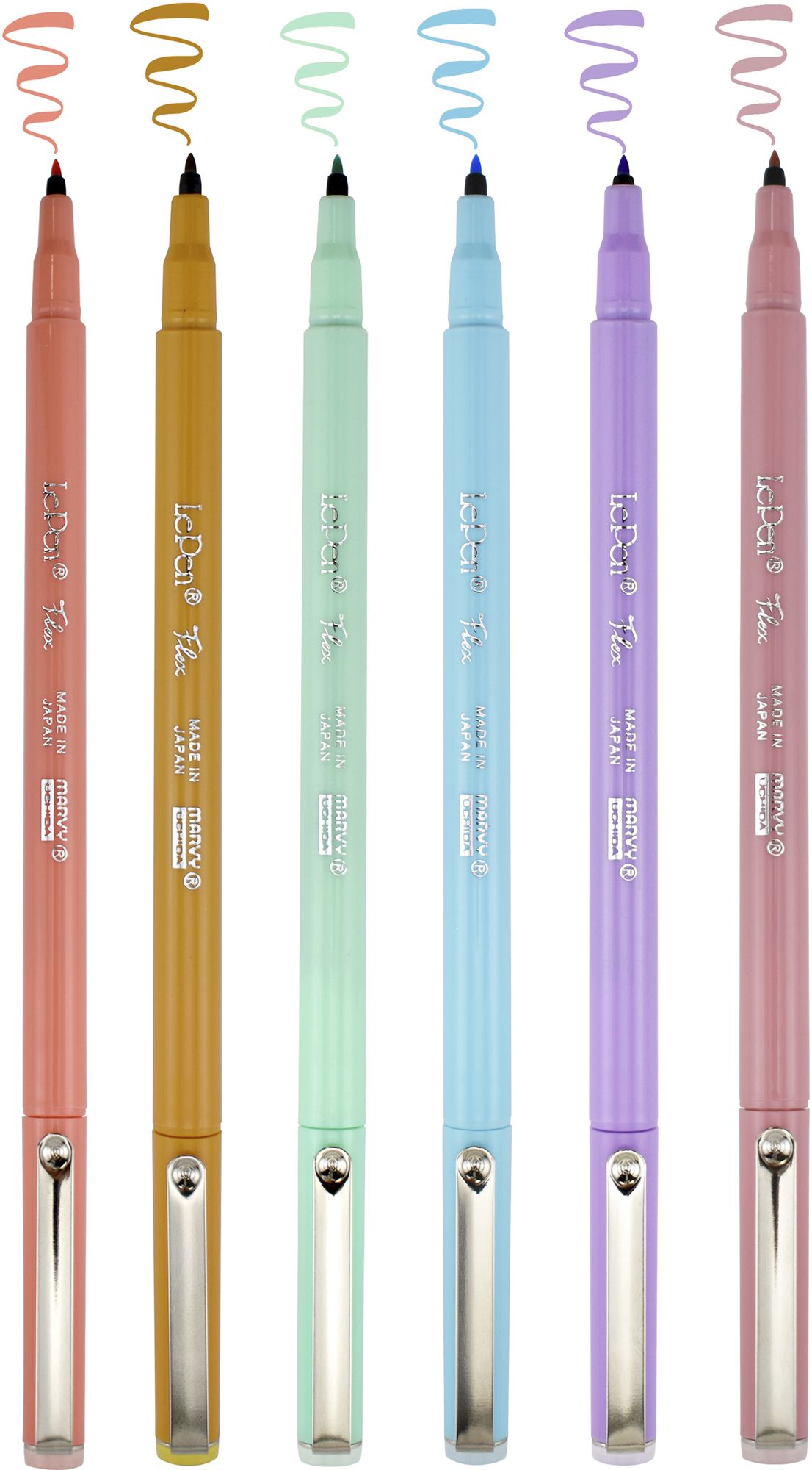 LePen Flex Set 6pc Pastel