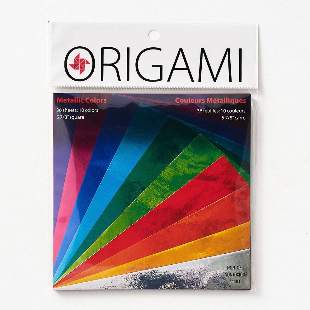 Colorful Metallic Origami Pack | Paper Source