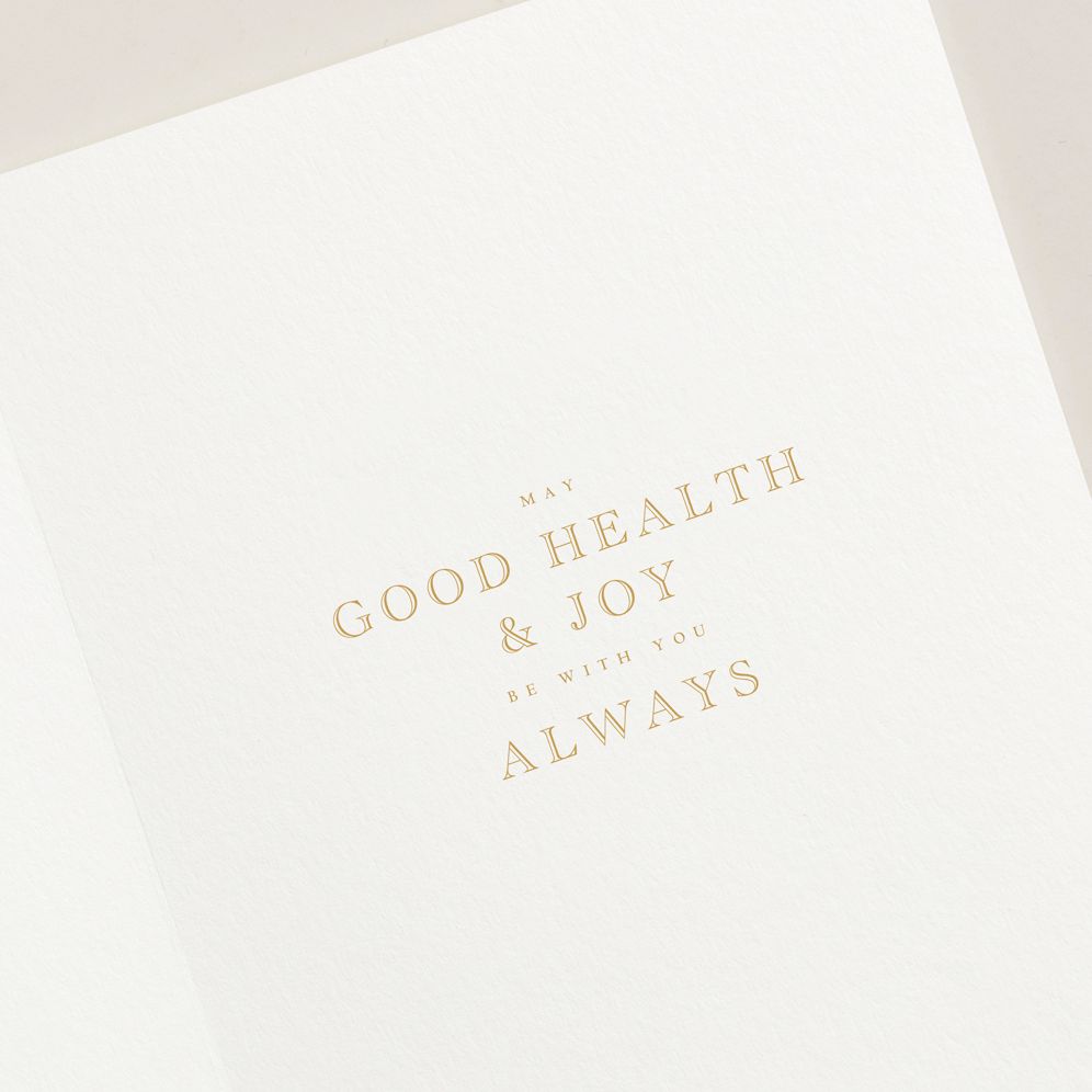 New Year Wishes Crane Boxed Cards Set of 10