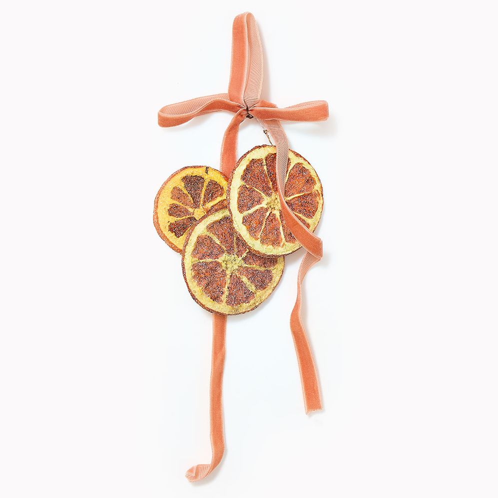 Iced Orange Slice Ornament