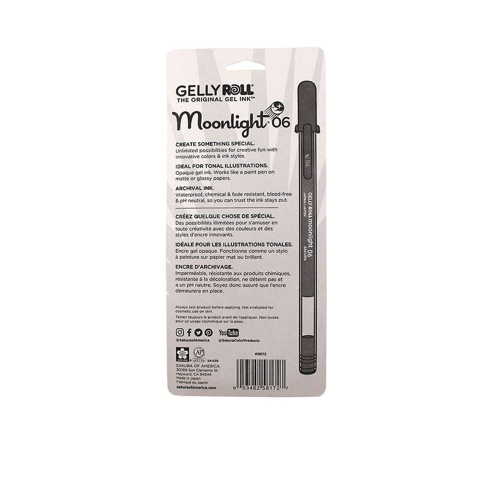 Gelly Roll Moonlight 5pk Charcoal
