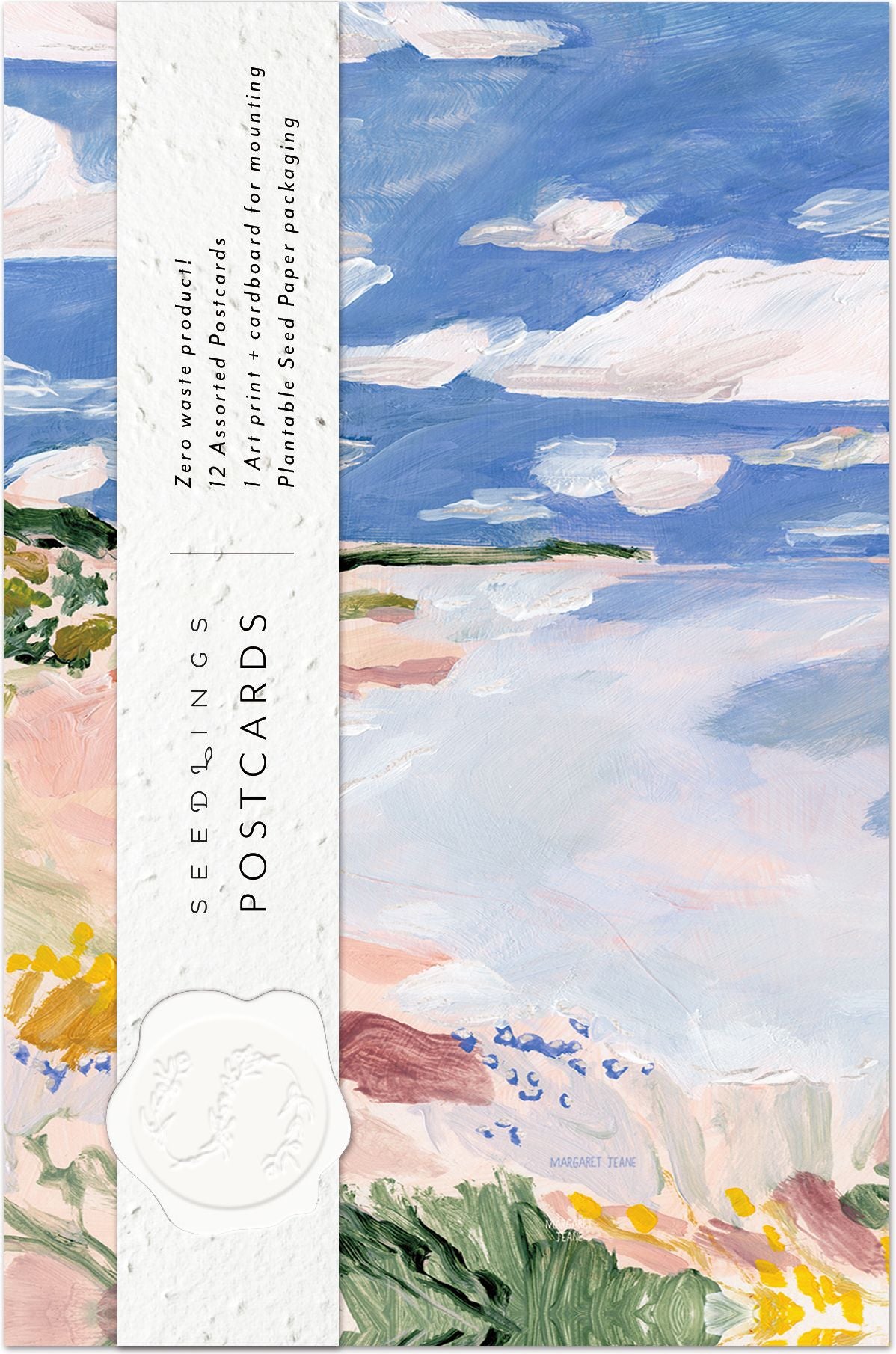 Seedlings Floral Bluff Postcard Set