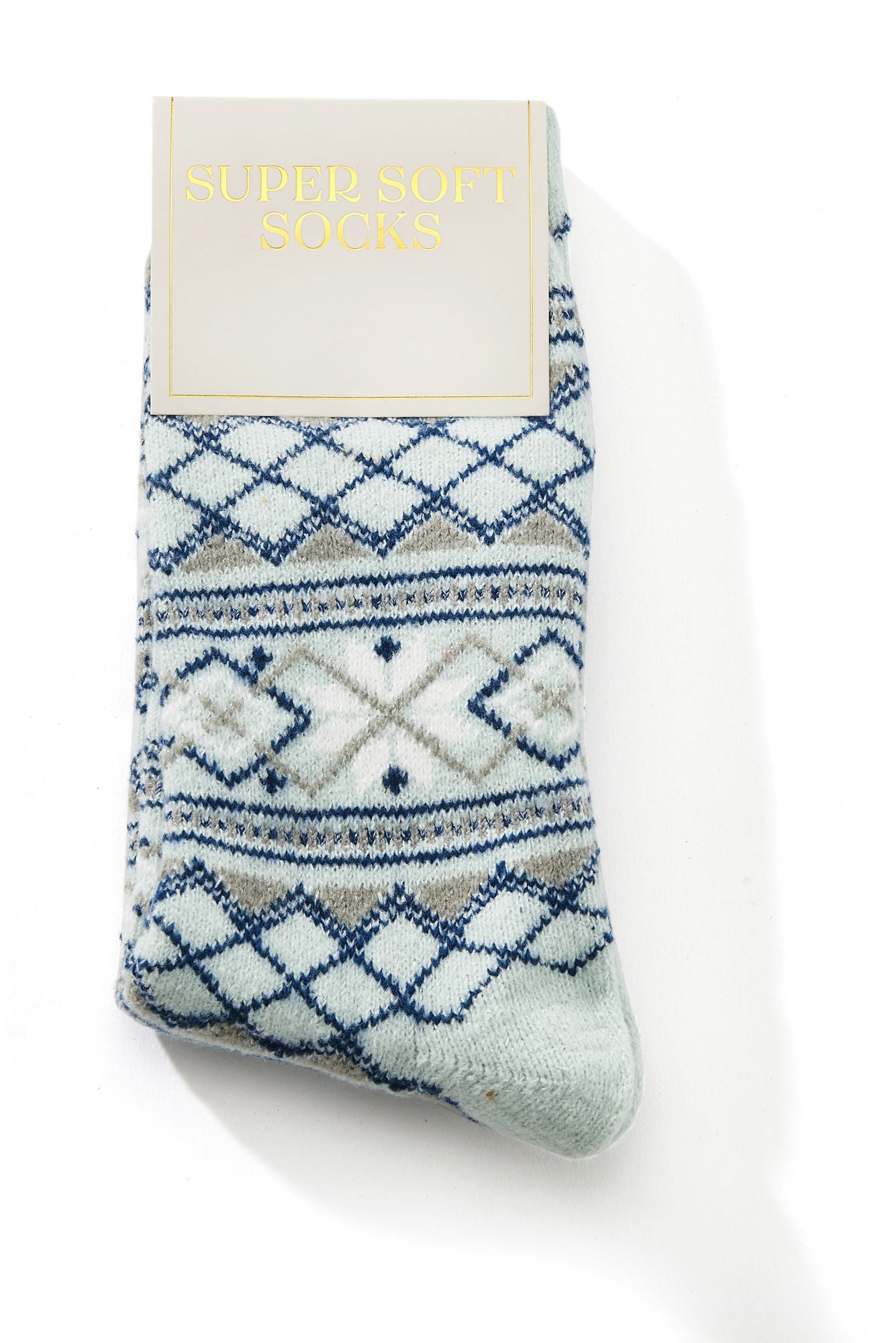 Super Soft Sock -Ice Gray