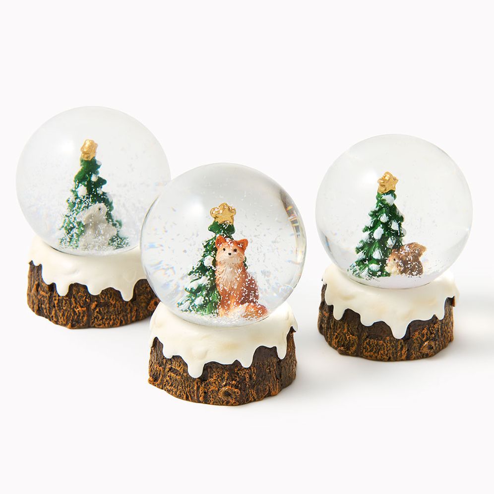 Winter Critters Mini Snowglobes, 3 Assorted Styles | Paper Source