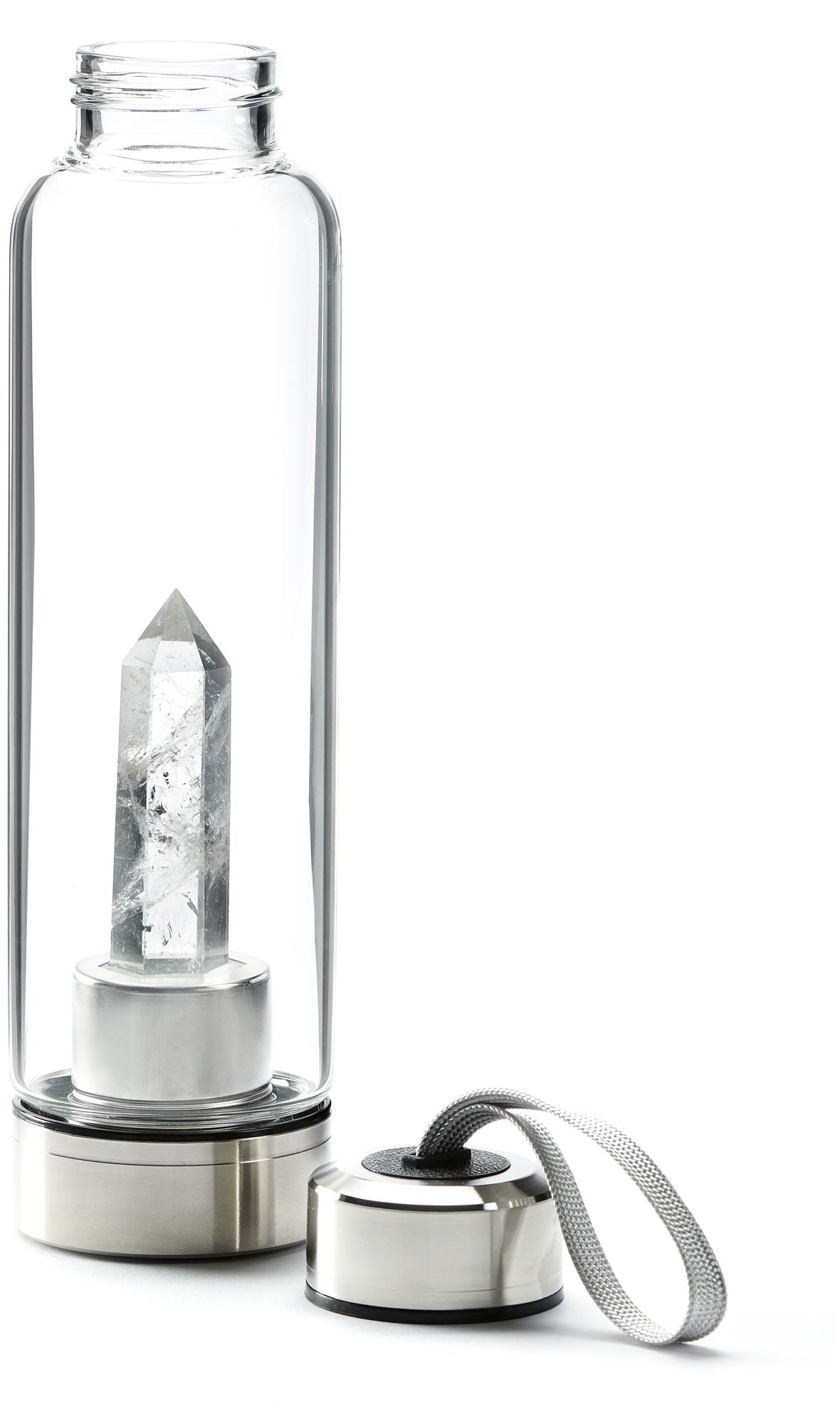White Quartz Water Bottle