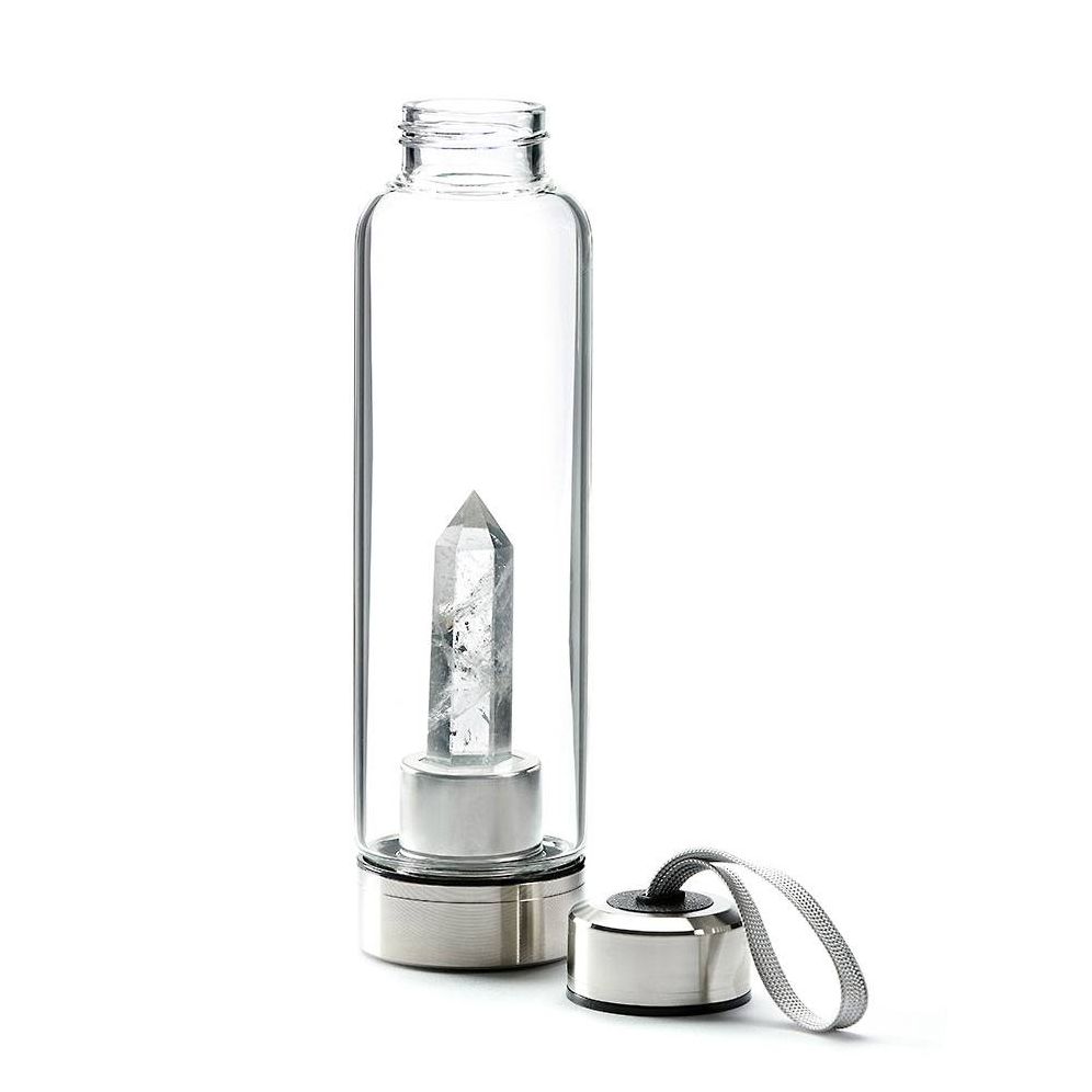 White Quartz Water Bottle