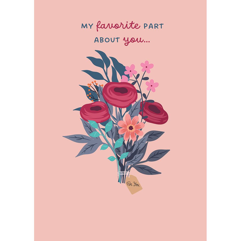 Favorite Part Wife Valentine's Day Card