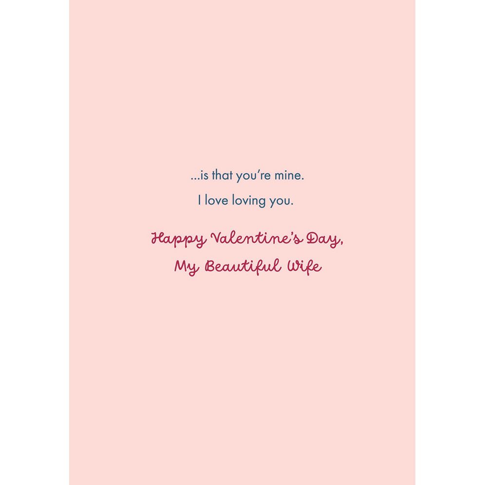 Favorite Part Wife Valentine's Day Card