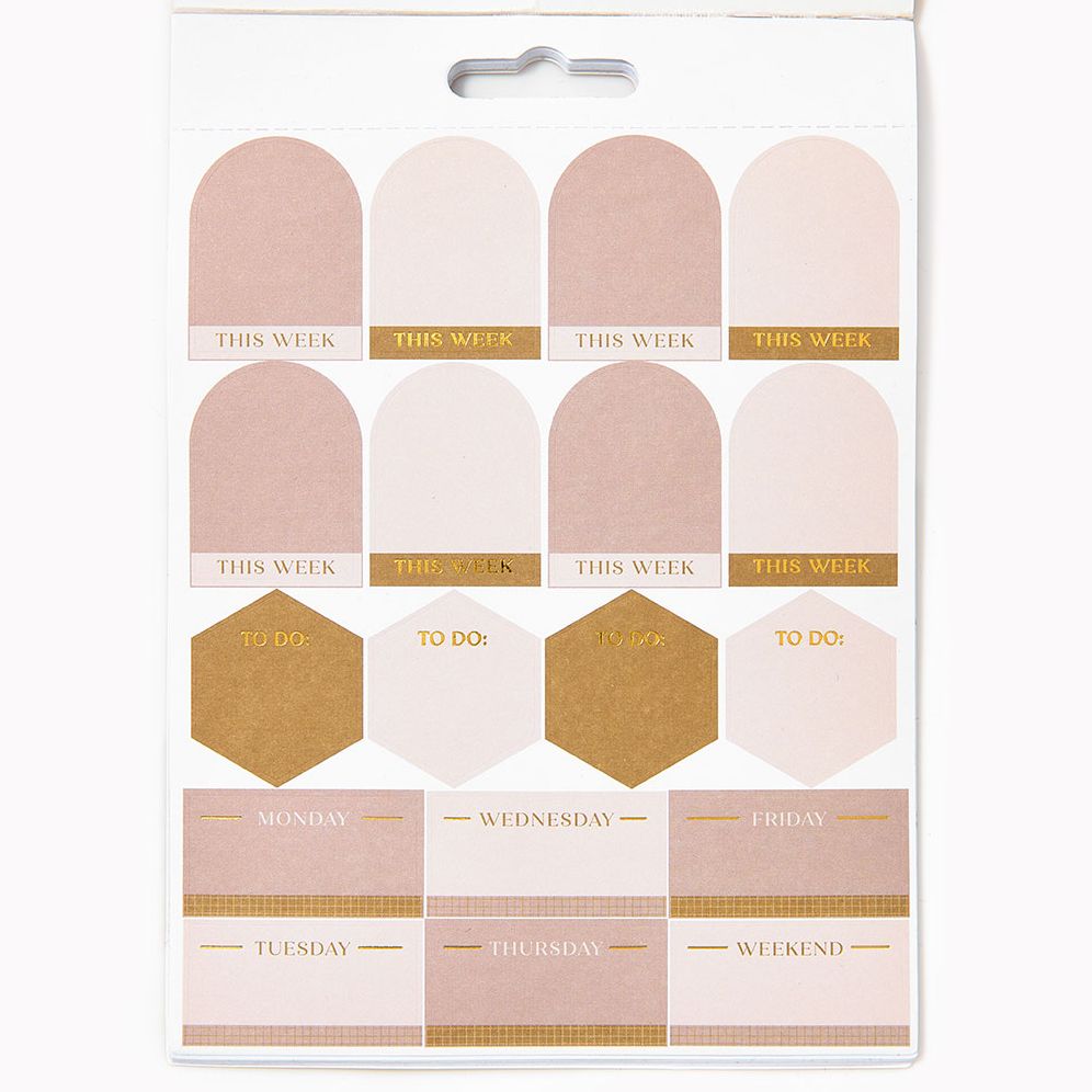 Sand Paper Wasp Organization Sticker Book