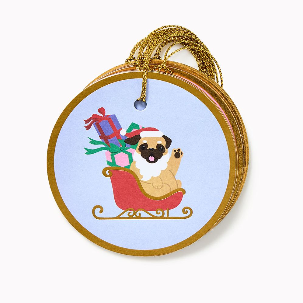 Santa Paws Hanging Gift Tags