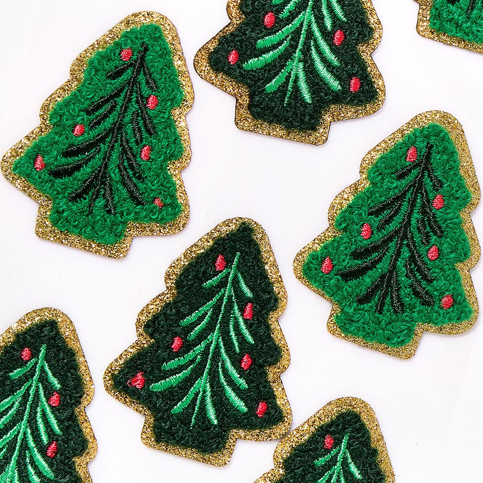 Chenille Tree Stickers