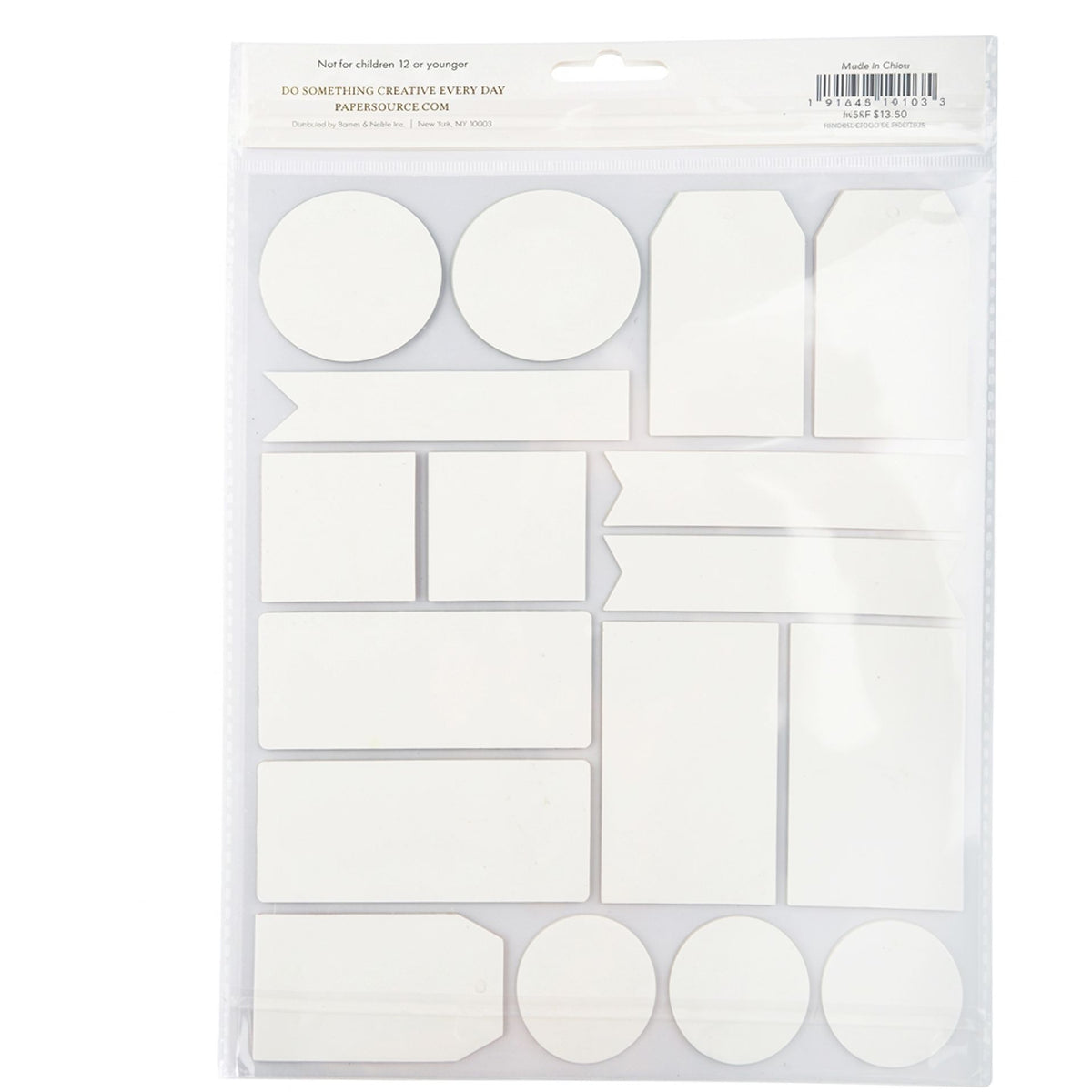 Chirstmas Icons Adhesive Gift Labels