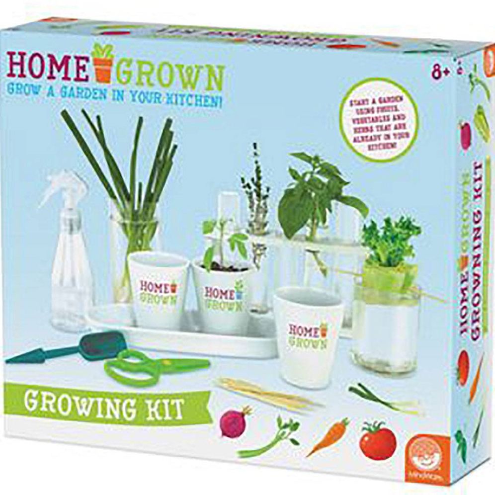 grow your own indoor plant kit Home Grown Growing Kit
