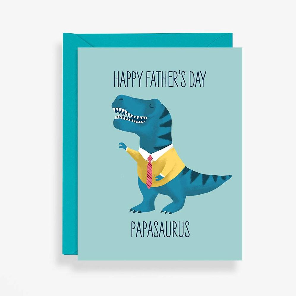 Papasaurus Father's Day Card | Paper Source