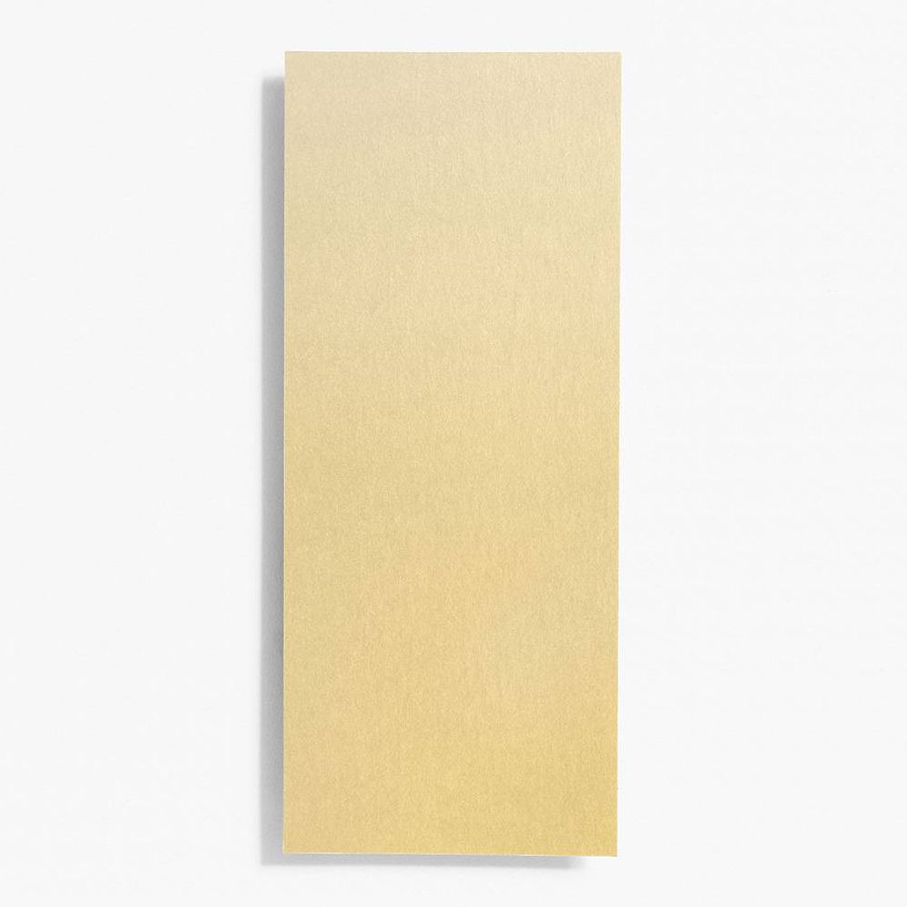 #10 Shimmer Gold Note Cards