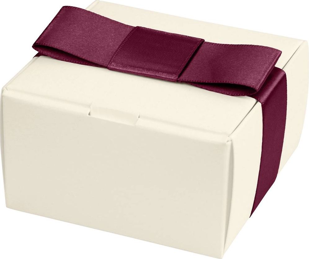 Classic Square Favor Box - Luxe Cream