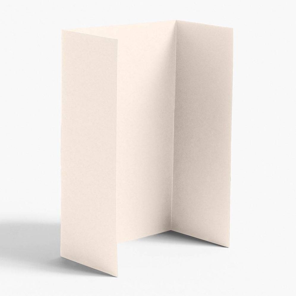 A9 Luxe Cream Gatefold Enclosures