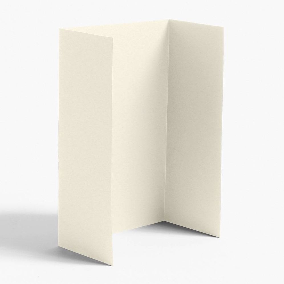 A9 Luxe White Gatefold Enclosures