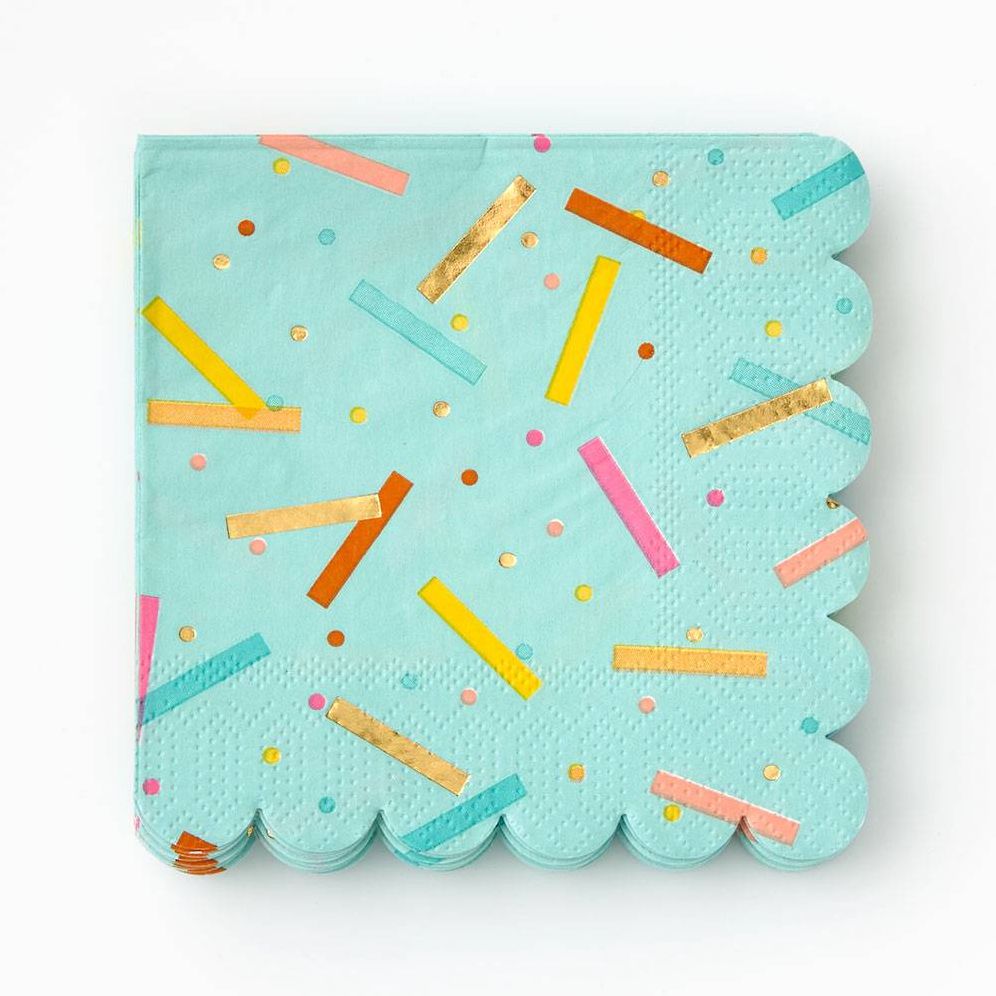 Birthday Sprinkles Cocktail Napkins
