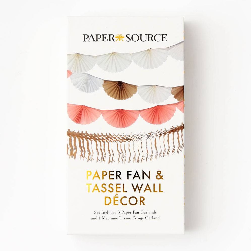 Paper Fan & Tassel Garlands