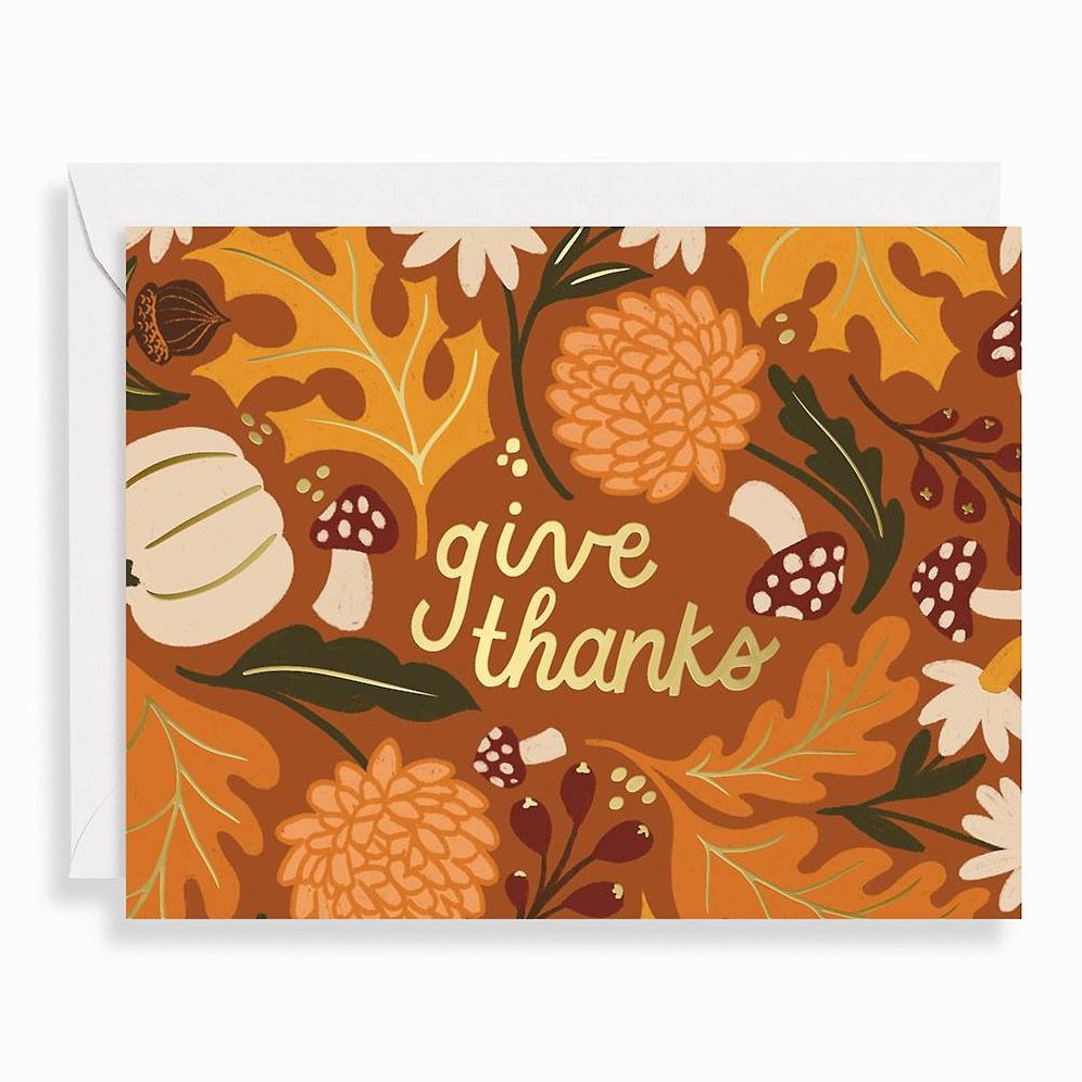 Harvest Medley Thanksgiving Card