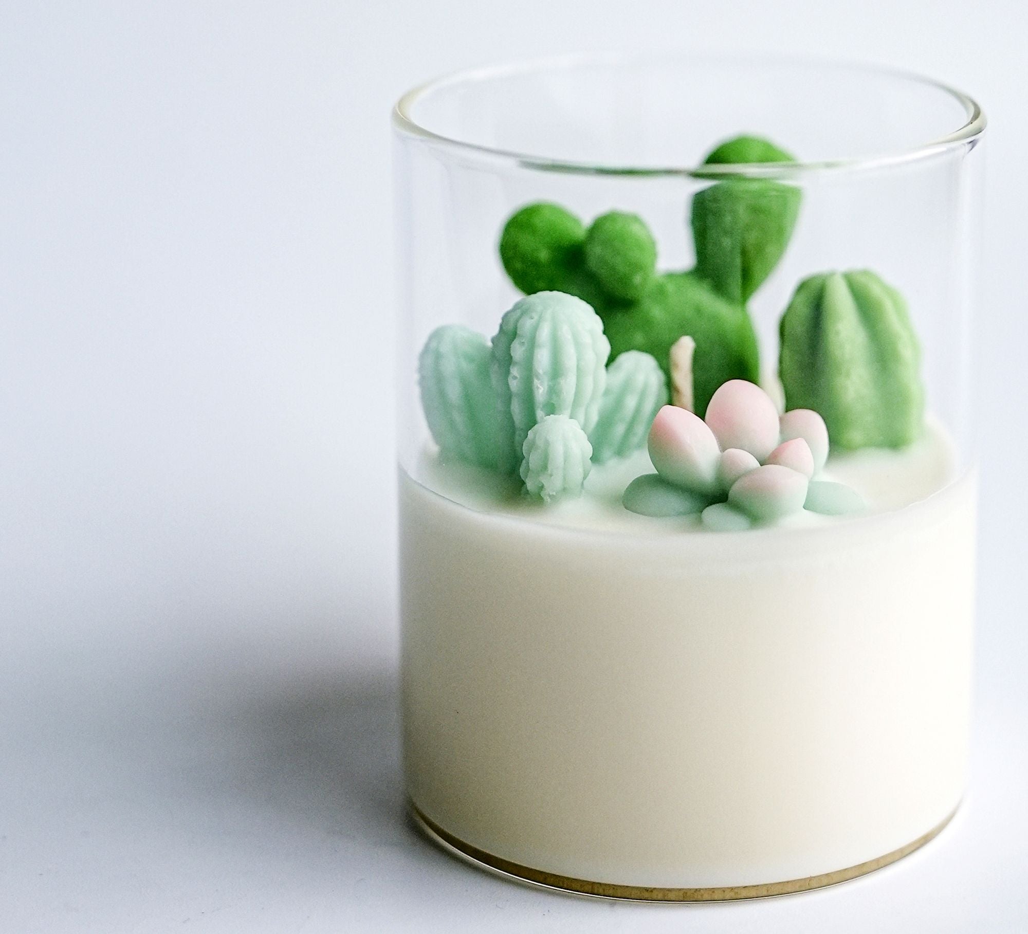 Succulent Candle