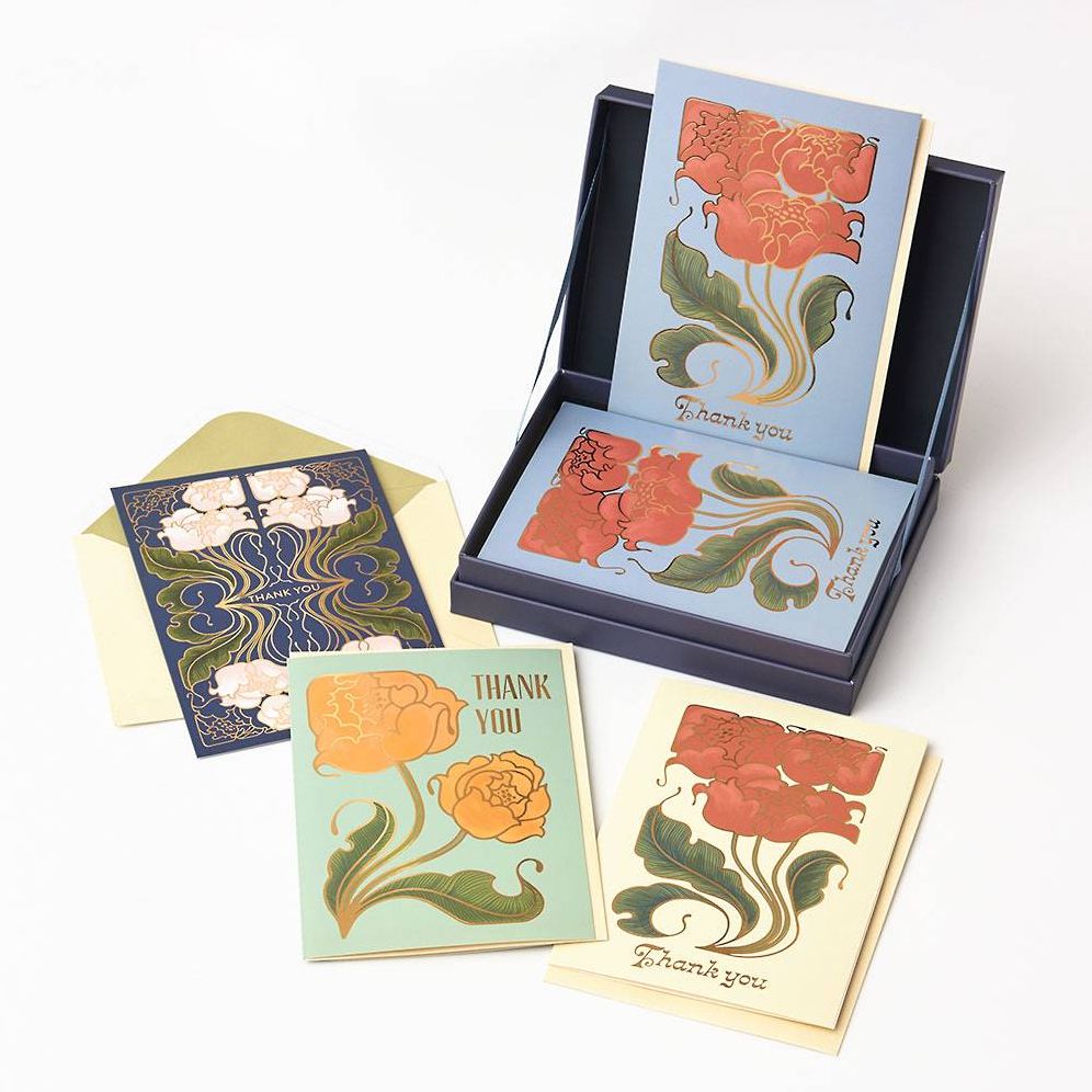 Luxe Floral Assorted Thank You Card Set | Paper Source