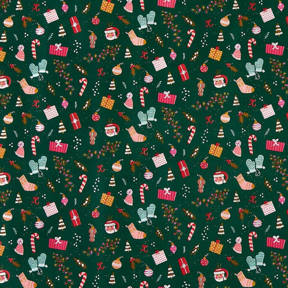 Tiny Christmas Delights Stone Wrapping Paper
