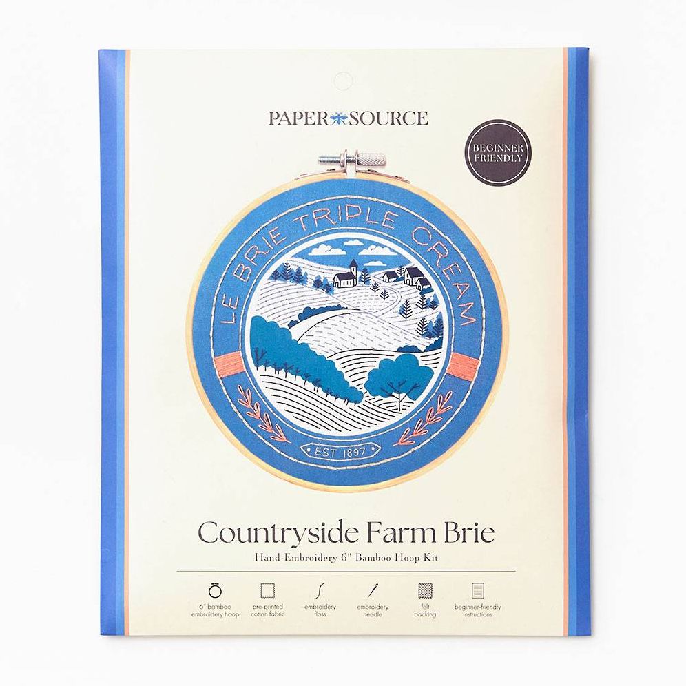 Le Brie Triple Cream Embroidery Kit