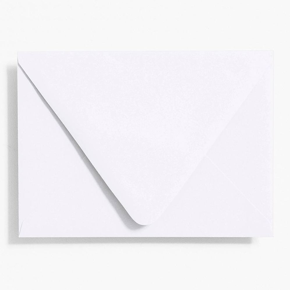 Pure White A6 Envelopes