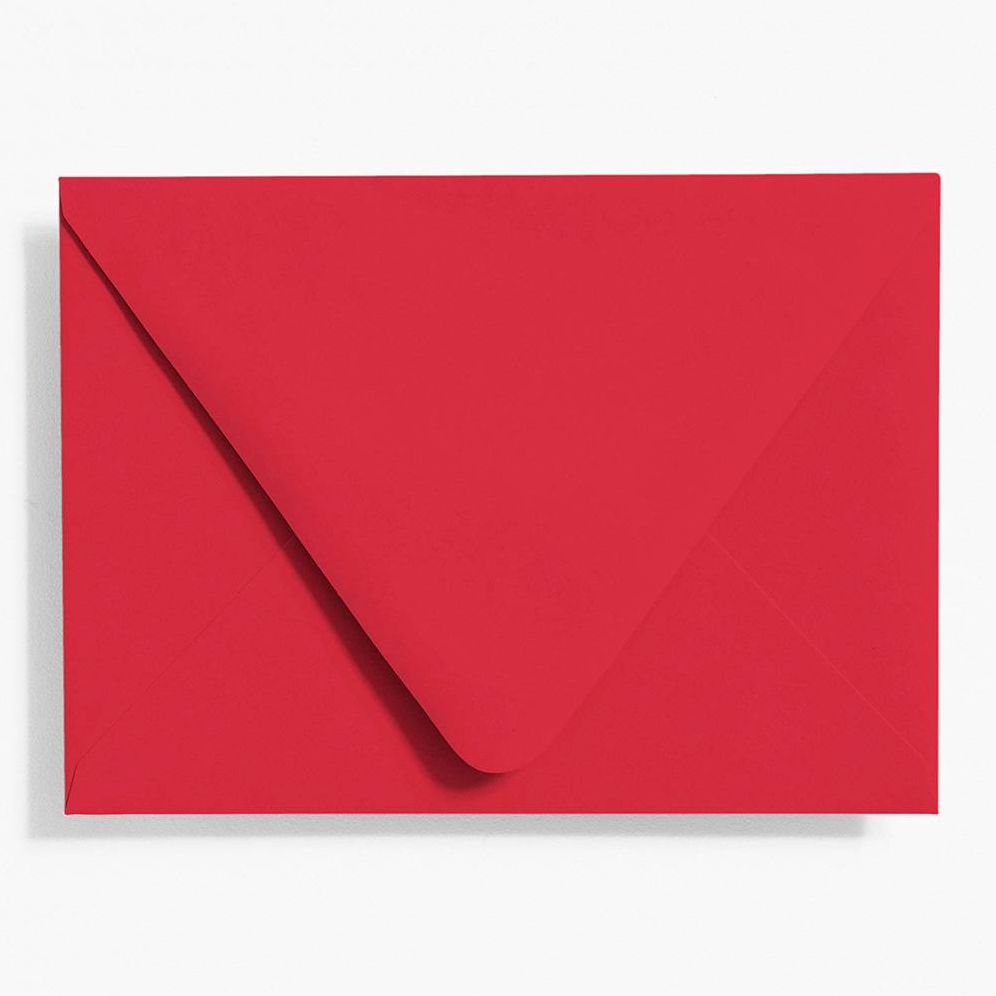 Red A6 Envelopes