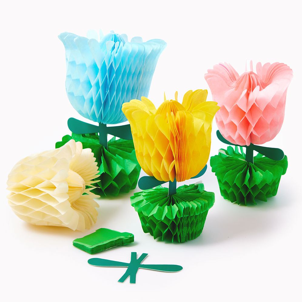 Honeycomb Tulips S/8