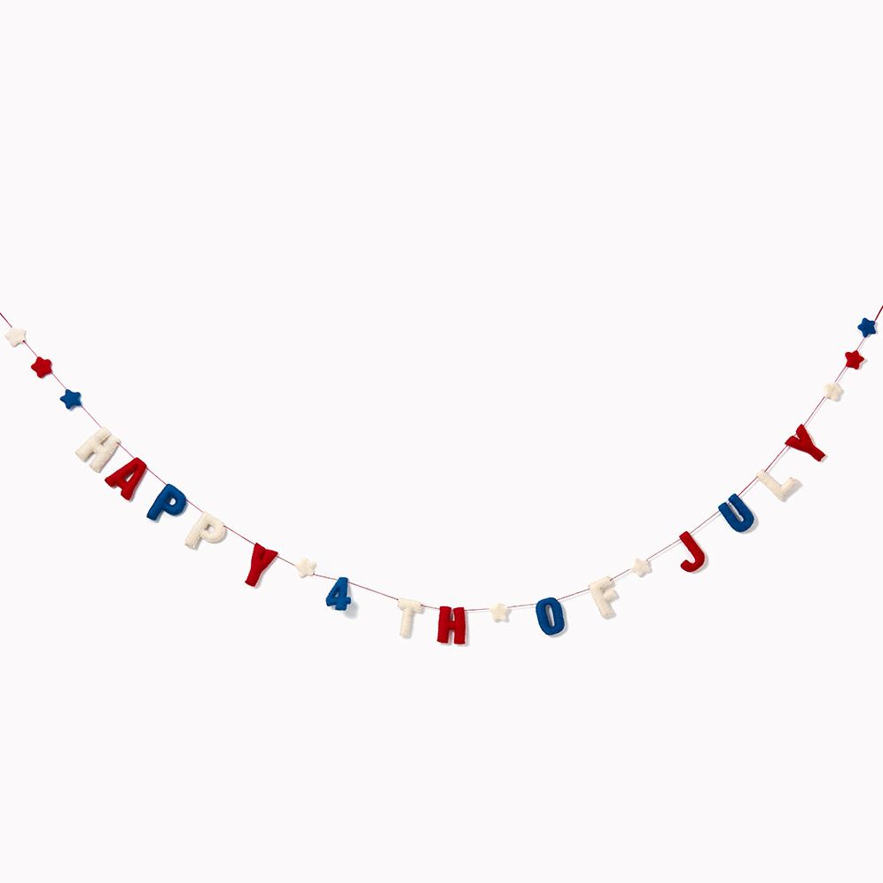 4th Of July Felt garland