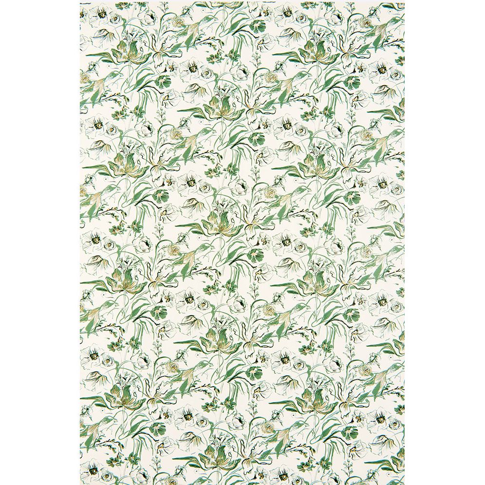 Romantic Greenery Stone Wrapping Paper