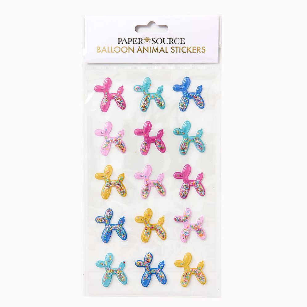 Balloon Animal Sticker Sheet