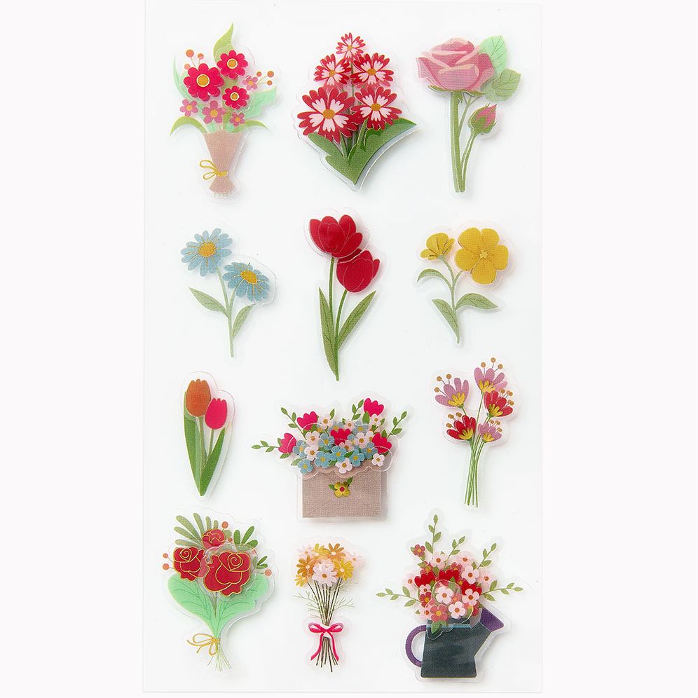 Pretty Floral Sticker Sheet