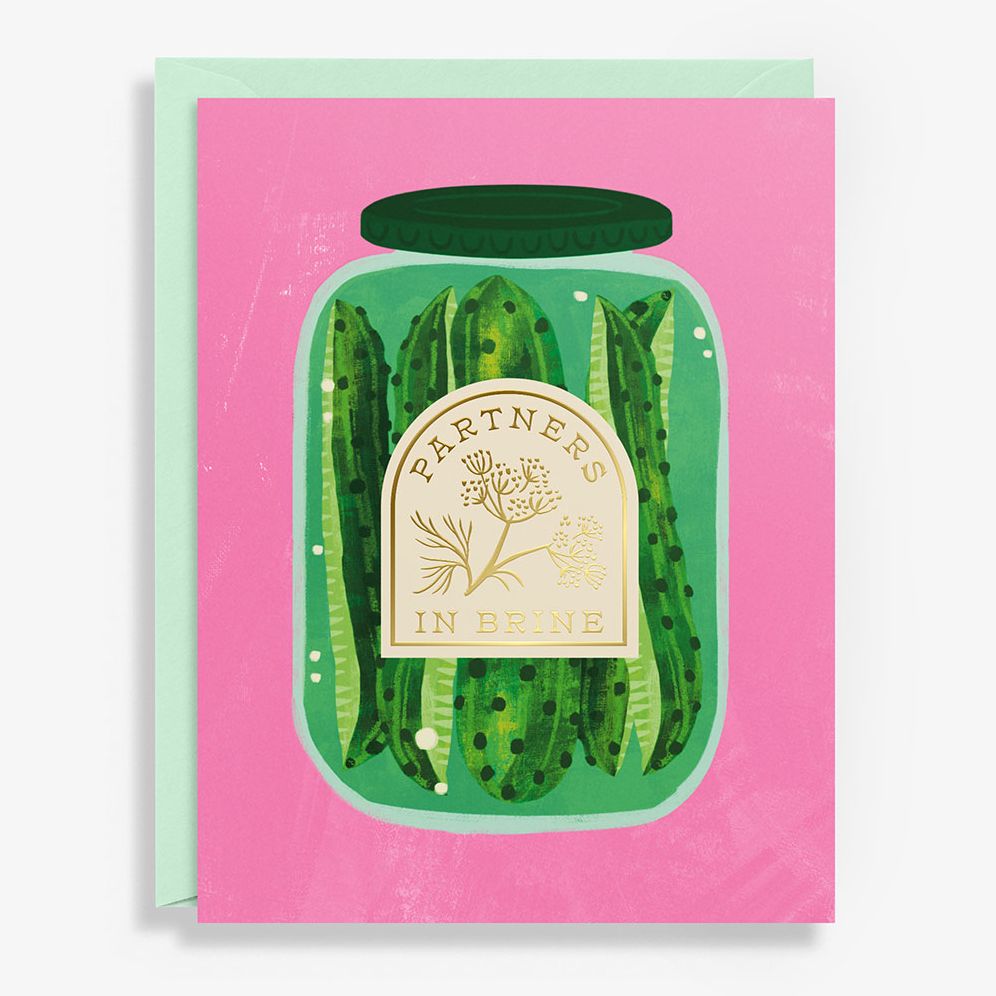 Partners in Brine Fiendship Card