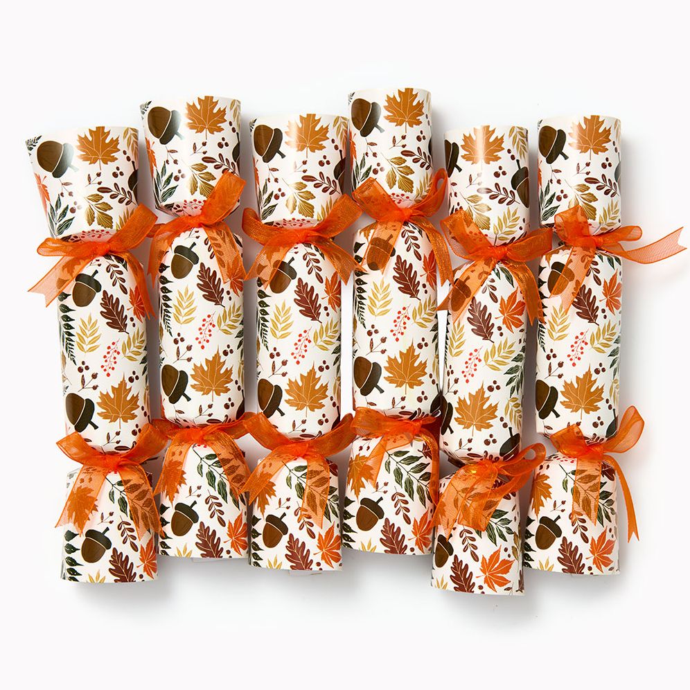 Acorn and Leaf Harvest Crackers