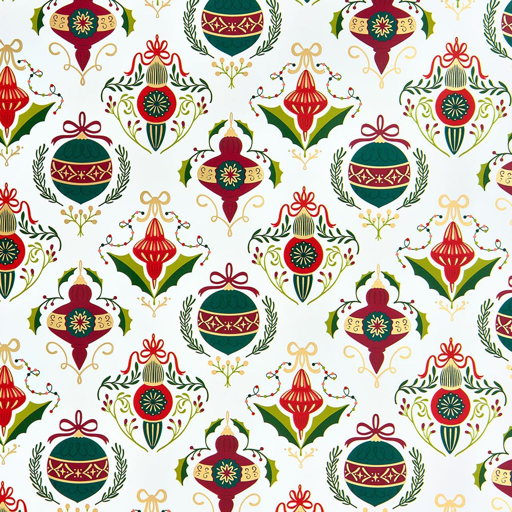 Ornaments Wrapping Paper