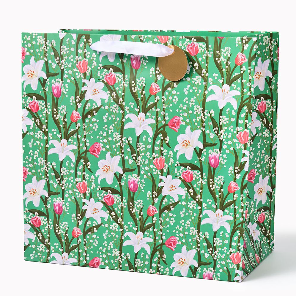 Tulip Lilies Large Gift Bag
