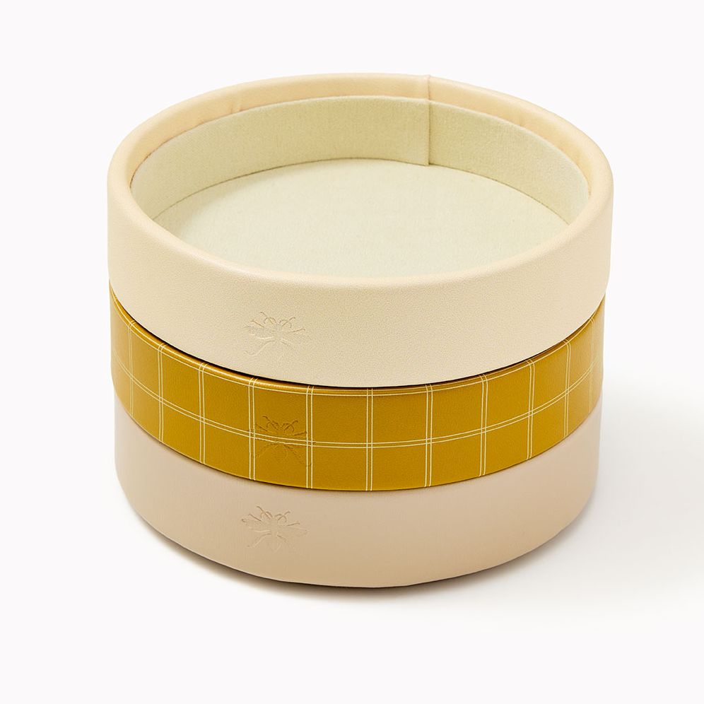 Sand Grid Paper Wasp Stacked Organization Trays