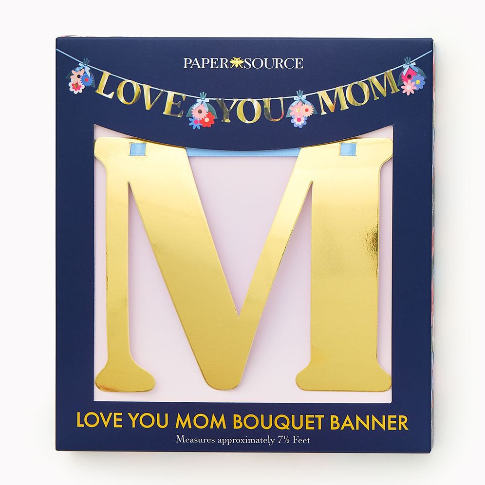 Love You Mom Bouquet Banner