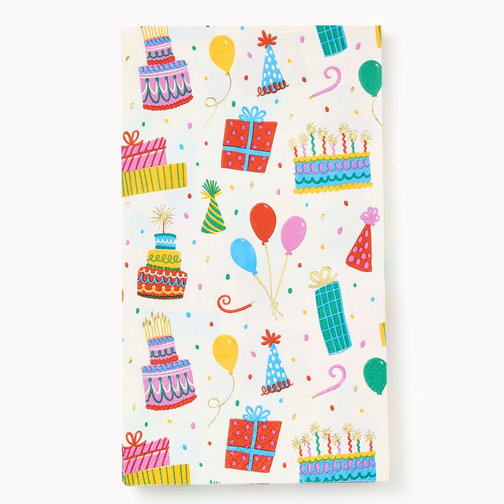 Birthday Icons Guest Napkins Set of 20