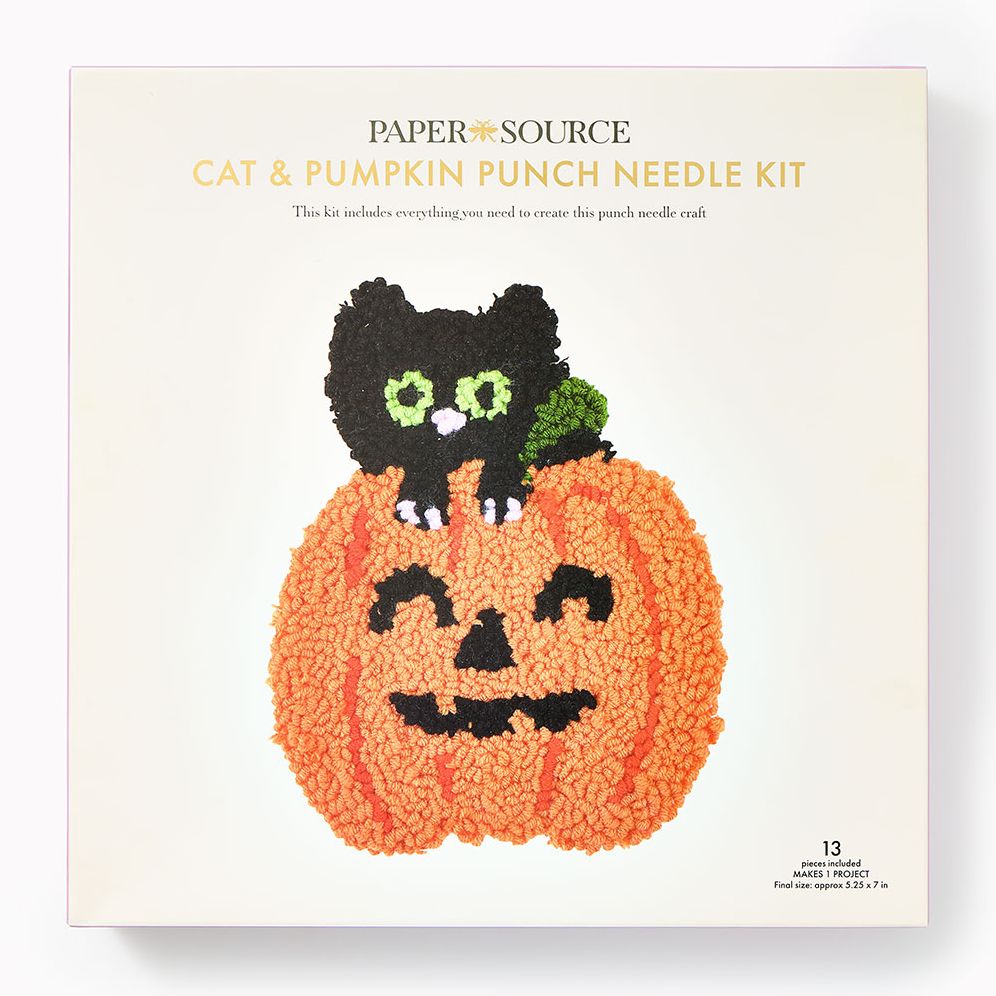 CAT & PUMPKIIN NEEDLE KIT